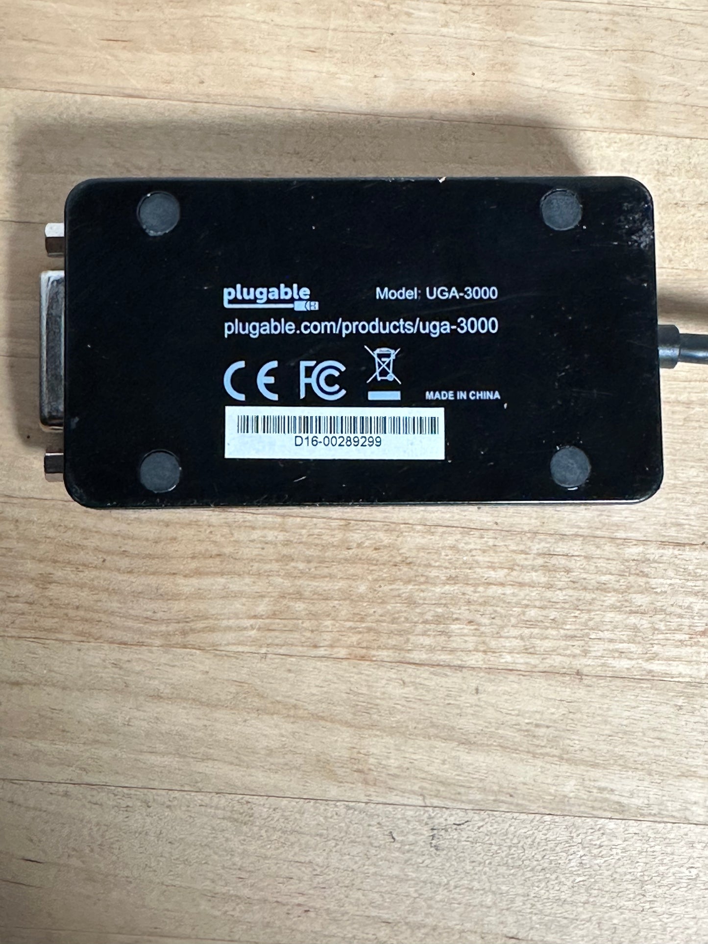 Display DVI to USB 3.0 Adapter by Plugable (UGA-3000)