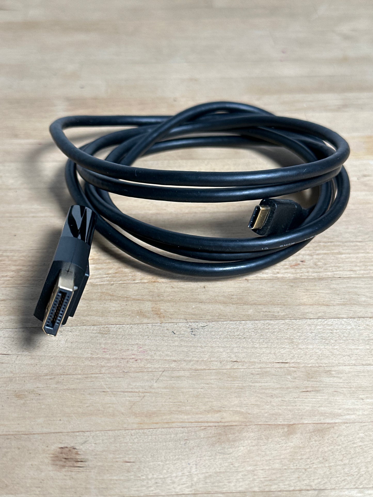 Display-Port Screen Display cable
