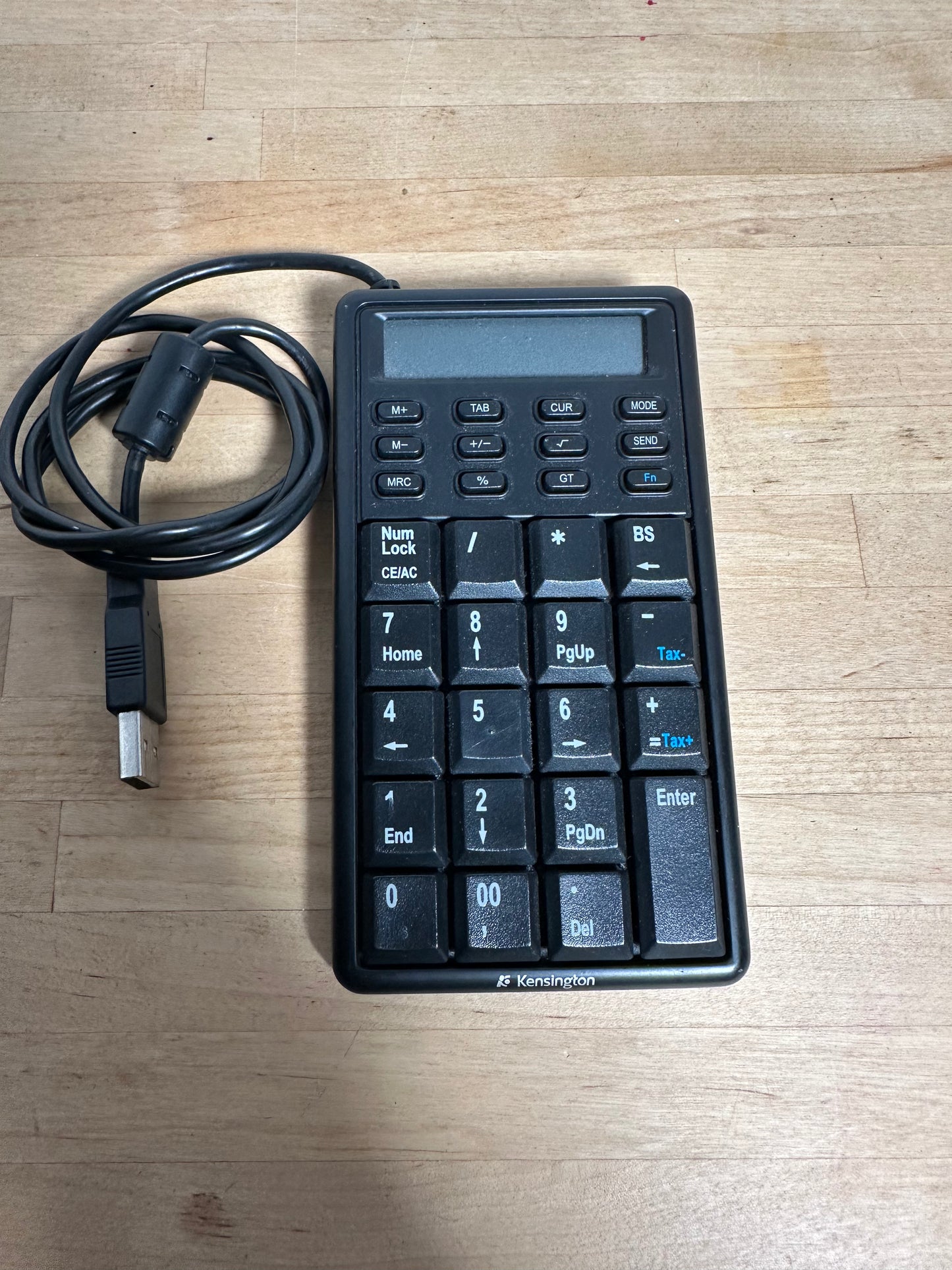 Kensington external USB number-pad