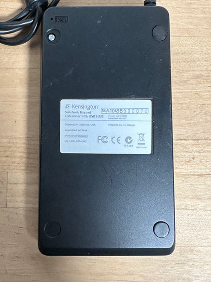 Kensington external USB number-pad